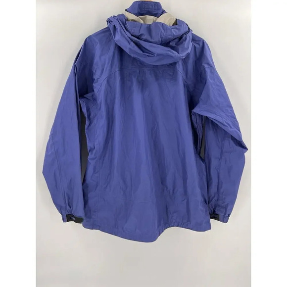 Marmot Rain Jacket Womens XL Purple Precip Lightweight Hooded Zipper Pockets - Picture 3 of 16